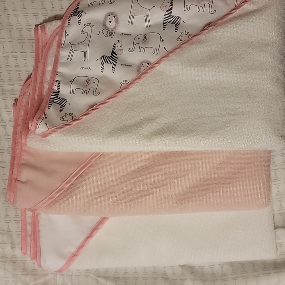 Baby bath towels (set of 3)